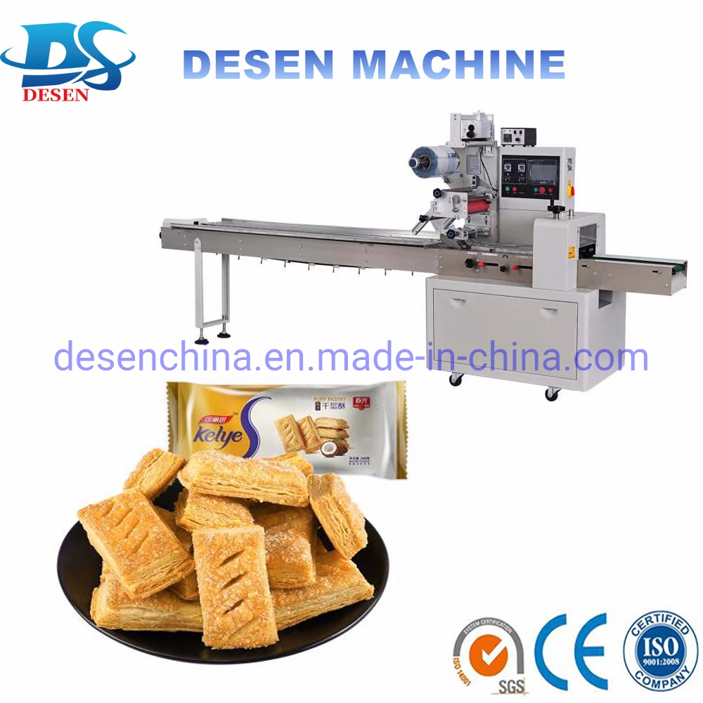 Finger Biscuits Flow Packaging Machine for Sale