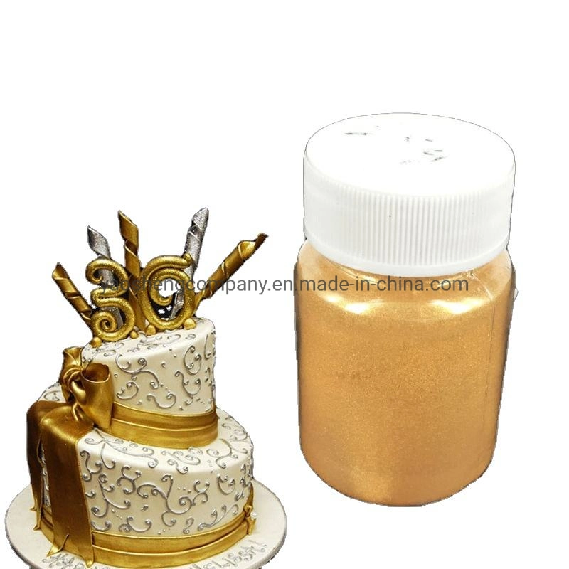 Edible Metallic Luster Dust Powder for Macarons Cookies Chocolate Sprinkles Cake Decorations