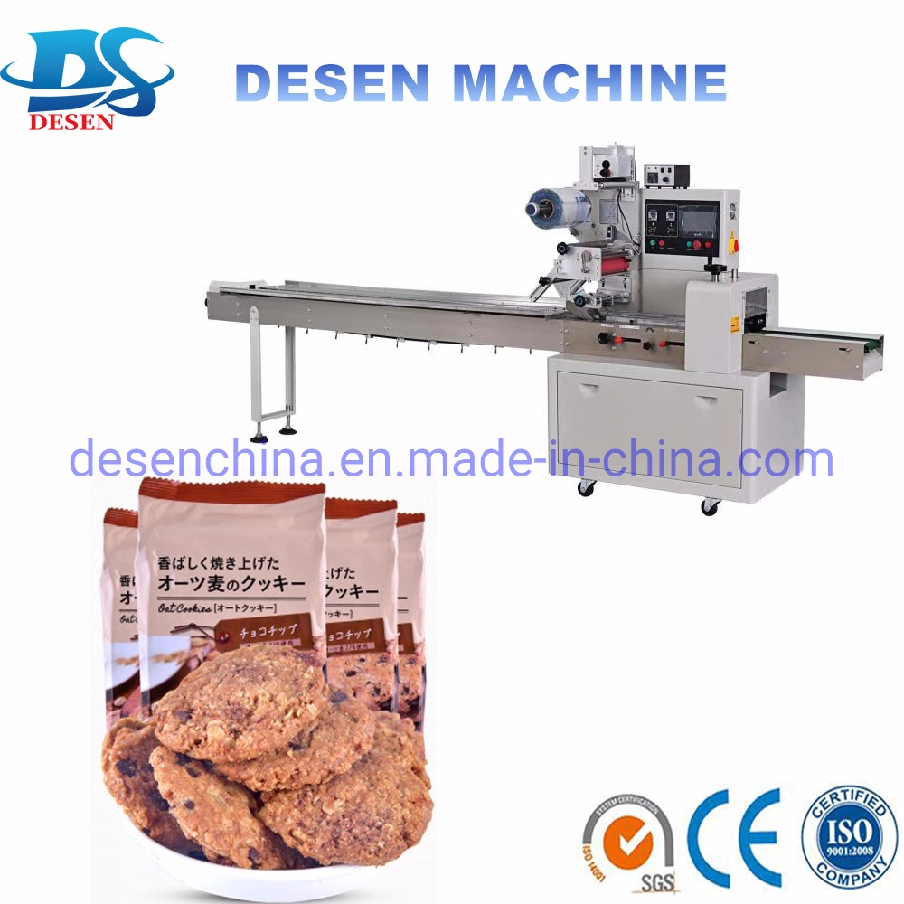 Finger Biscuits Flow Packaging Machine for Sale