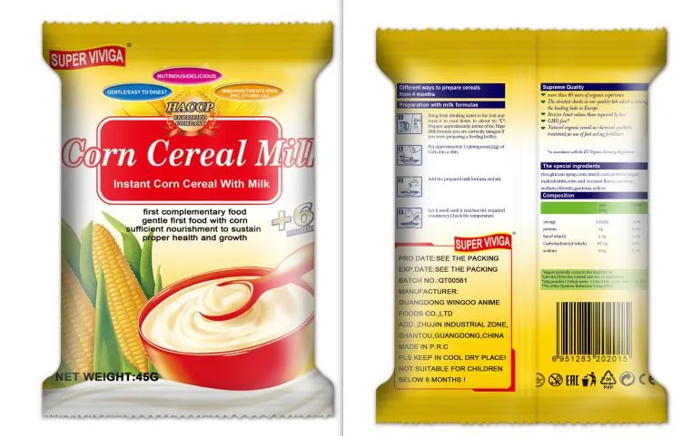 Baby Instant Nutritious Corn Cereal Milk