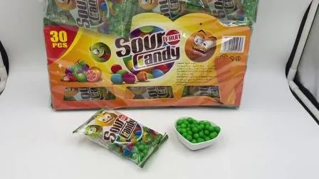 Factory Wholesale Fruit Sour Press Mouth Candy