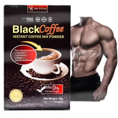 OEM Black Coffee Instant Coffee Mix Powder Keep Fit and Promote Metabolism